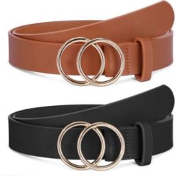 Women Casual, Party Black, Brown Genuine Leather Belt-image-17