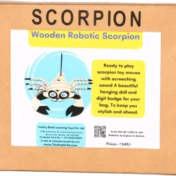 techny birds Walking Scorpion with Light Robotic Toy image 4
