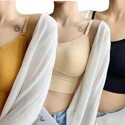 Pack of 3 Women T-Shirt Lightly Padded Bra-image-94