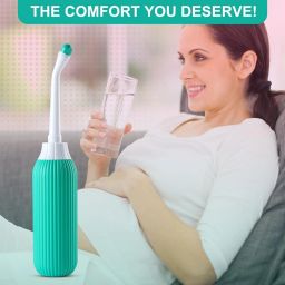 Portable bidet, Jet Spray for Toilet | Retractable, 2 angled Nozzles M45 Manual Bidets-image-34