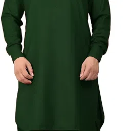 Men Cotton Blend Kurta Pyjama Set-image-31