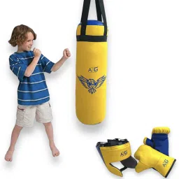 Stylish & Durable Eagle Boxing Set Suitable For Kids Boxing Kit-image-40