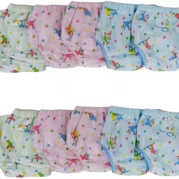 Reusable & Waterproof Printed PVC Plastic Diaper Panties Training Pants For Baby-image-0