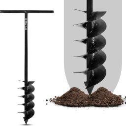 Heavy Duty Post Hole Hand Auger Garden Tool Kit-image-23