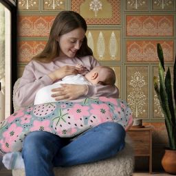 feeding pillow for new born baby mother nursing arm support 0-24 Months Breastfeeding Pillow-image-85