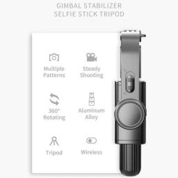 EVAAENTERPRISES fully rotation selfie stick gimbal q08 3 Axis Gimbal for Mobile, Mobile image 3
