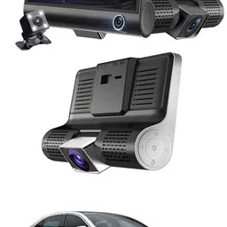 ayw 4inch 3Way Car DVR Camera 1080P Video Recorder Cameras 65 Black LCD-picture-37