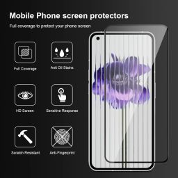 XTRENGTH Edge To Edge Tempered Glass for Nothing Phone (1), Nothing Phone 1, with Easy Installation Kit image 2