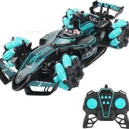 Stunt Toy Car Remote Control Smoke Car with LED Lights for Kids-picture-10