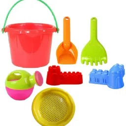 Garden play Set , Beach Set , beach tool set, sand play set, with Bucket & other sand play tools-53