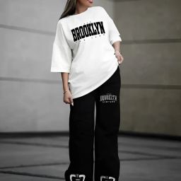 Tshirt Pant Co-ords Set-image-116