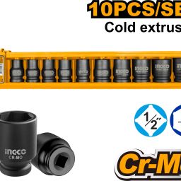 HKISSD12101 10 pcs 1/2" Impact Socket Set-image-2