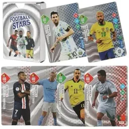World Cup Football Soccer Star 55 Silver Cards,Soccer Trading Card No Repetition-image-29