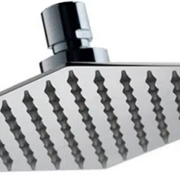 6"x6" Inches Stainless Steel Ultra Slim Shower Head Only (Pack of 1) Fixed Mount-picture-28