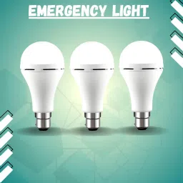 Rechargeable Emergency Bulb Inverter Bulb, 3Hr battery backup_Pack oF 3 UY490 3 hrs Bulb Emergency Light-image-40