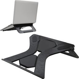 ELV DIRECT Foldable Laptop Stand Lapdesks, Portable Notebook Riser Stand Laptop Stand-image-19