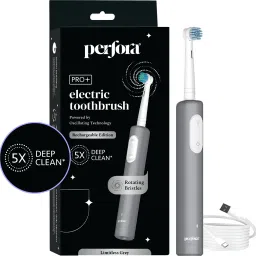 Perfora PRO+ Oscillating Electric Tooth Brush|1 Mode, 8800 RPM Rotation|2-Min Auto Timer Electric Toothbrush-image-63