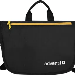 AdventIQ Advance Messenger/Shoulder DSLR/SLR Camera Bag-BNP 0300 (Black-Yellow Clr)Camera Bag-picture-13