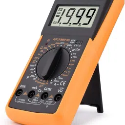 Professional Multimeter AC DC Voltage Current Resistance Capacitance HFE Diode Tester Multimeter Professional With Bazzer (9205) Digital Multimeter-13