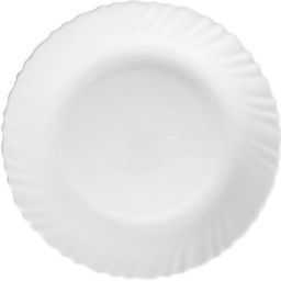 Diva Opalware Plain Glass Classique Collection Full Plate Set, 10-inch, 6 Pieces, White Dinner Plate-image-29