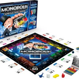 Monopoly Super Electronic Banking,For Kids Board Game Accessories-image-4
