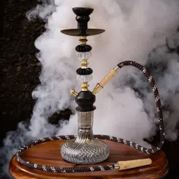 Premium Designer Crystal Style 18 inch Glass Hookah-image-96