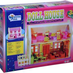 Doll House 34 pc Role Play Set For Kids..-43