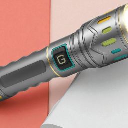 X160 Bright LED Flashlight – Handheld Torch, Long Range, USB Charging Torch-image-98