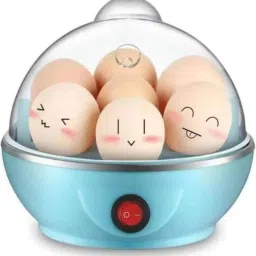 Steel Electric 7 Egg Boiler Poacher for Steaming, Cooking, Boiling and Frying, 05 Egg Cooker Egg Cooker-17