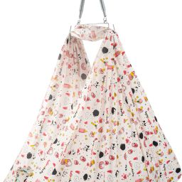 Newborn Baby Swing Hanging Cradle for Baby with Mosquito Net Baby Cradle Swing-image-78