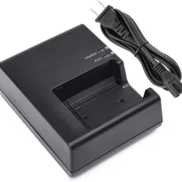 Picmaa LPE-10 charger for EOS-1100D,1200D,1300D,RebelT3,T5,T6, Kiss X50,X70 Camera Battery Charger-image-1
