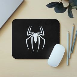 Zipcartz Anti Skid Base Spiderman Logo Printed Mousepad for Office , Study Table Mousepad Non Slip Base Mousepad-image-1