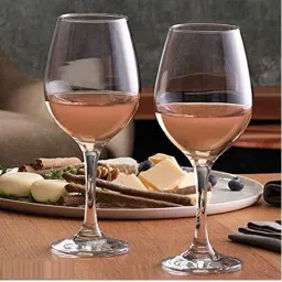 (Pack of 2) Style Crystal Clear Curve Red Wine and White Wine Glasses Whisky Glass Glass Set Whisky Glass-image-55