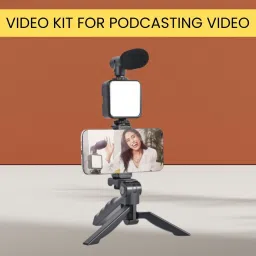 Clairbell Mini Tripod Stand (Video Kit)For Video Recording,Vlogging Kit & Video MakingI22 Tripod-image-41