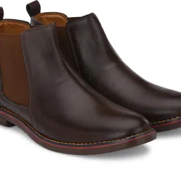 Synthetic Leather Lightweight Boot for Daily Use | Mild Waterproof Protection Boots For Men-picture-32