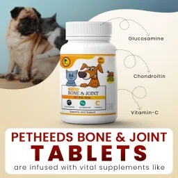petheeds Bone and Joint Chewable Tablets with Lucious Chicken Flavored for Dog/Cat Pet Health Supplements image 2