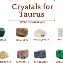 Zodiac Crystal Bag – Taurus Lucky Birth Stones Regular Asymmetrical Crystal Stone-image-56
