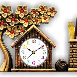 Analog Golden Clock-21