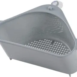 Self Adhesive Multi-Purpose Wall Hanging BATHROOM floating Shelf Plastic Wall Shelf-image-89