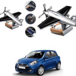 stylish Aeroplane Working on Solar Power with 360 Degree Rotation for Car Dashboard Air Freshener Perfume Car Interior Home/Office Organic Fragrance Accessories Decoration A197 Air Purifier-image-69