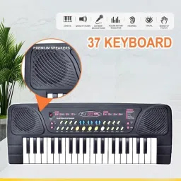 little finds Multiple Sound Effects & Built-in Speakers 32 Keys Electronic Keyboard Multiple Sound Effects & Built-in Speakers 32 Keys Electronic Keyboard Digital Portable Keyboard image 4