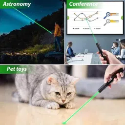 GUGGU Green light_L12Green High Power Laser Pointer with Star Cap: Adjustable Focus image 2