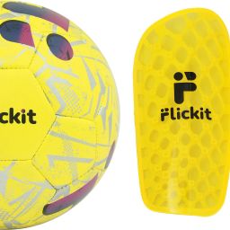 Smart Football + Pro Hex Shin Guard Combo | AI-Enabled Ball with App Tracking | Football - Size: 4-image-92