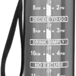 Leakproof Unbreabale BPA Free Travel & Gym Big Water Bottle (Pack Of 01) 1000 ml Sipper-image-82