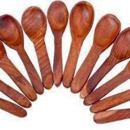 Wooden Table Spoon Set (Pack of 12) Wooden Table Spoon Set-image-24