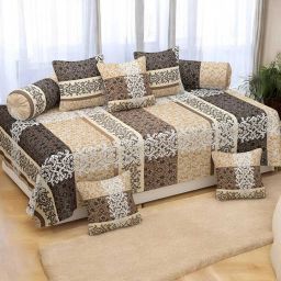 Polycotton Abstract Diwan Set-image-24