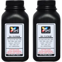 GPS Colour Your Dreams 88A / CC388X Toner Powder for HP Laser Printers P1007, P1106, P1108, P1008, M1213nf MFP, M1136 MFP, M126nw MFP, M1218nfs, M128fw MFP, M128fn MFP, M226DW and M226DN Bottel Pack Of 3 With Nozzle 70gm It will come in a sturdy bottle Packing Black Ink Toner Powder-picture-28