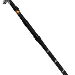 8 ft telescopic fishing rod heavy matarial 270 daijia Black Fishing Rod-image-31