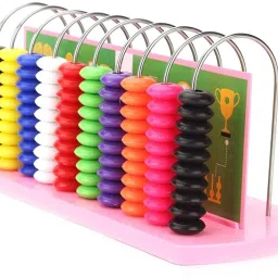 pezyox Educational Abacus Senior for Kids to Count, add & Subtract with Colourful Beads image 3