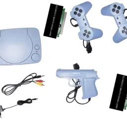 COUNTACH 97 Classic TV Game Console Inbuilt Game Contra, Super Mario Bros with 2 Cassette NA GB with Contra, Super Mario Bros, F1 Race, Cricket Game-43